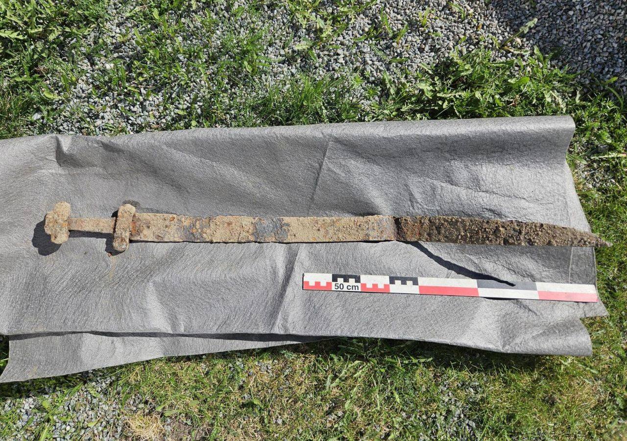 6-Year-Old Boy Discovers 1,300-Year-Old Early Viking-Era Sword in Norway