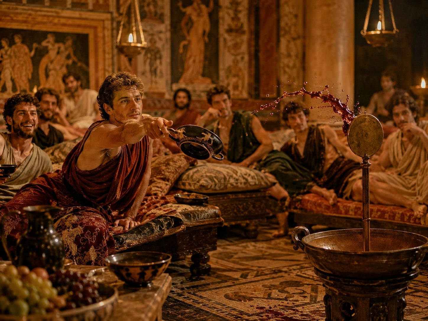 Kottabos: Ancient Greece's Drinking Game—the Original Beer Pong