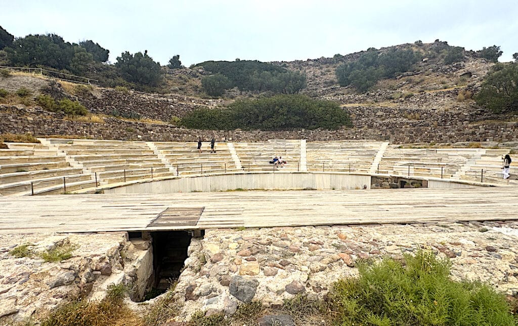 The Greek island of Milos, where the Venus de Milo was discovered along with other ancient artifacts