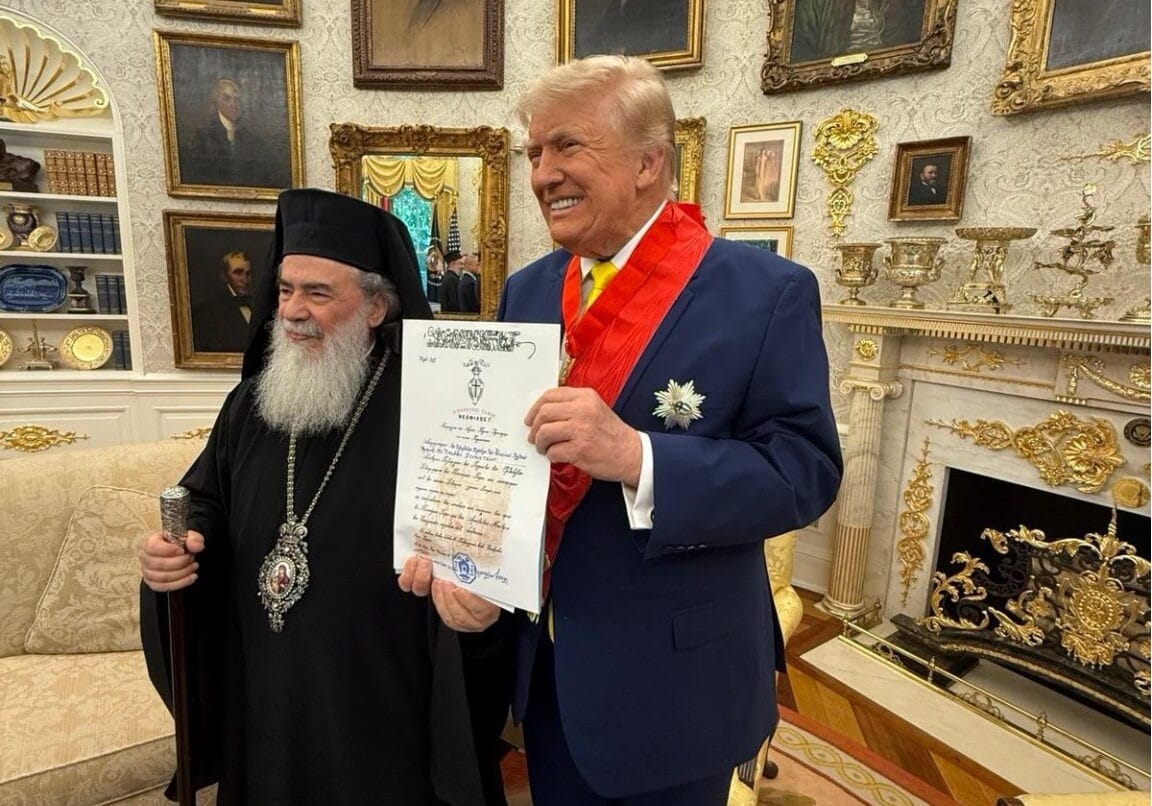 Patriarch of Jerusalem Donald Trump