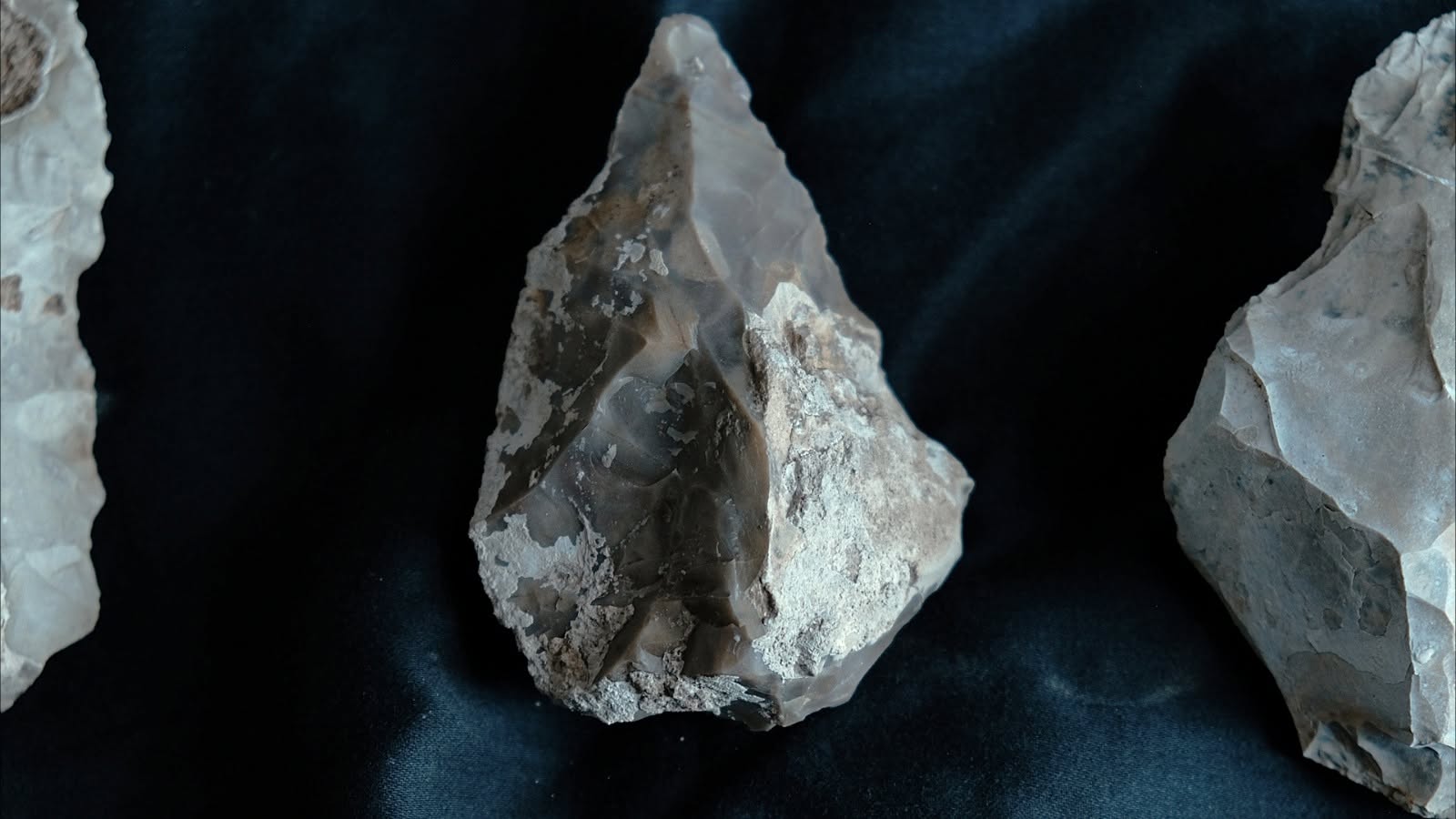 A stone handaxe from the Acheulo-Yabrudian period