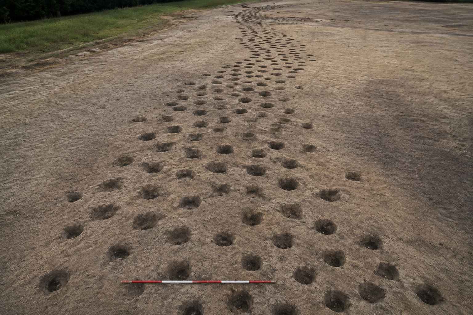 AI view of a reconstructed Iron Age hole belt