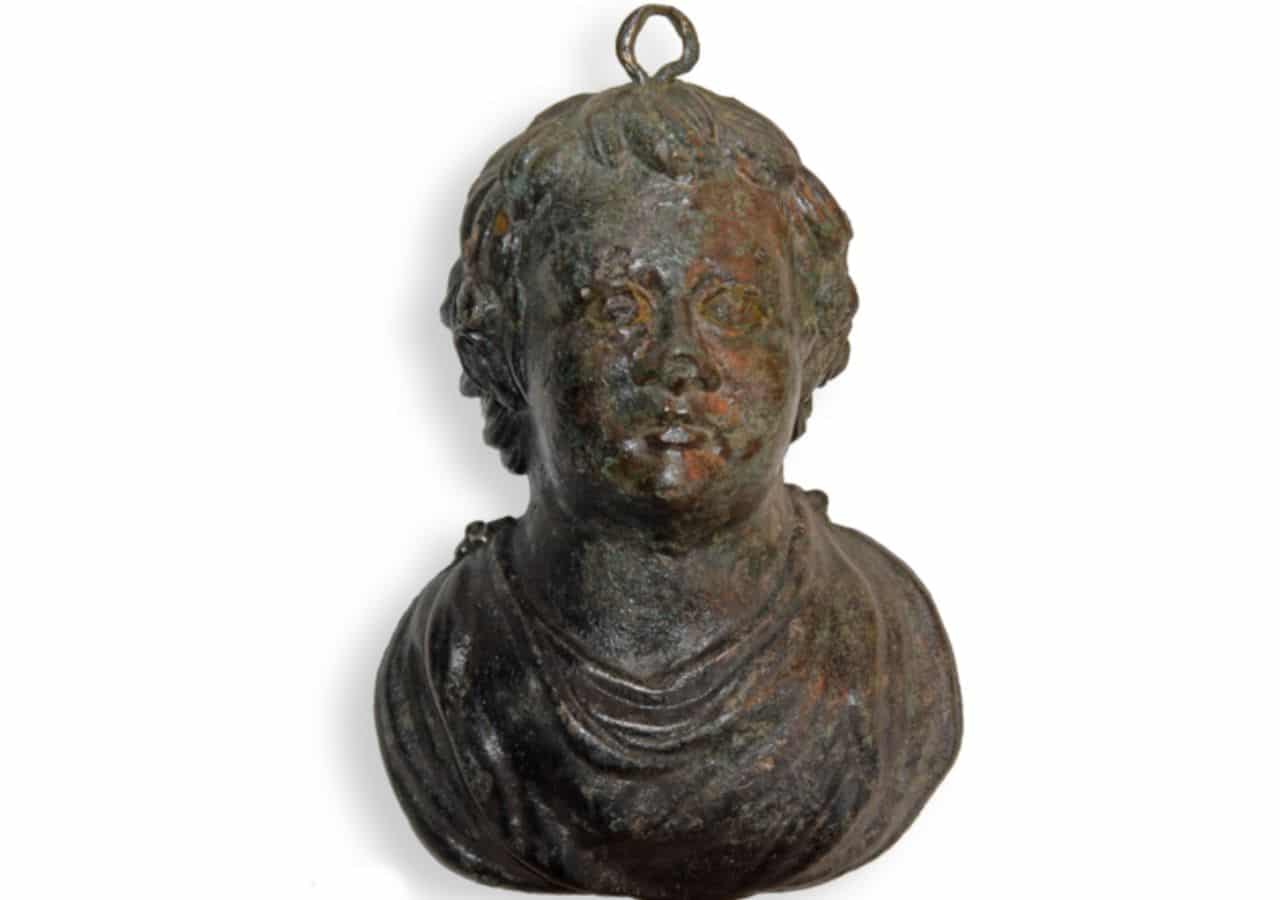 Bust of Bacchus (Greek god Dionysus)