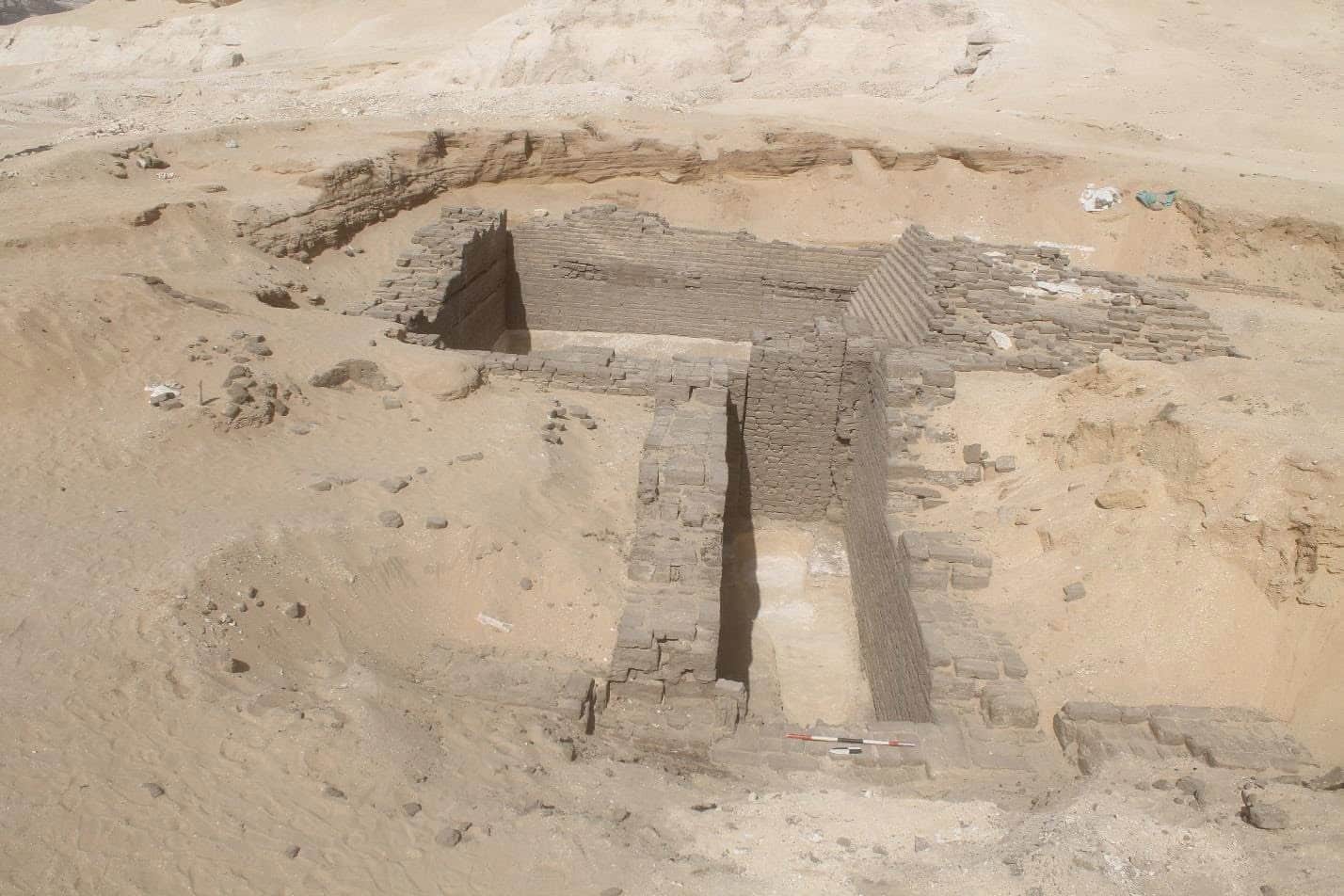 Excavations at Gabal El-Tair in Minya, Egypt