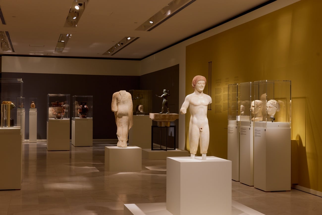 Ancient Greek art Italy exhibition