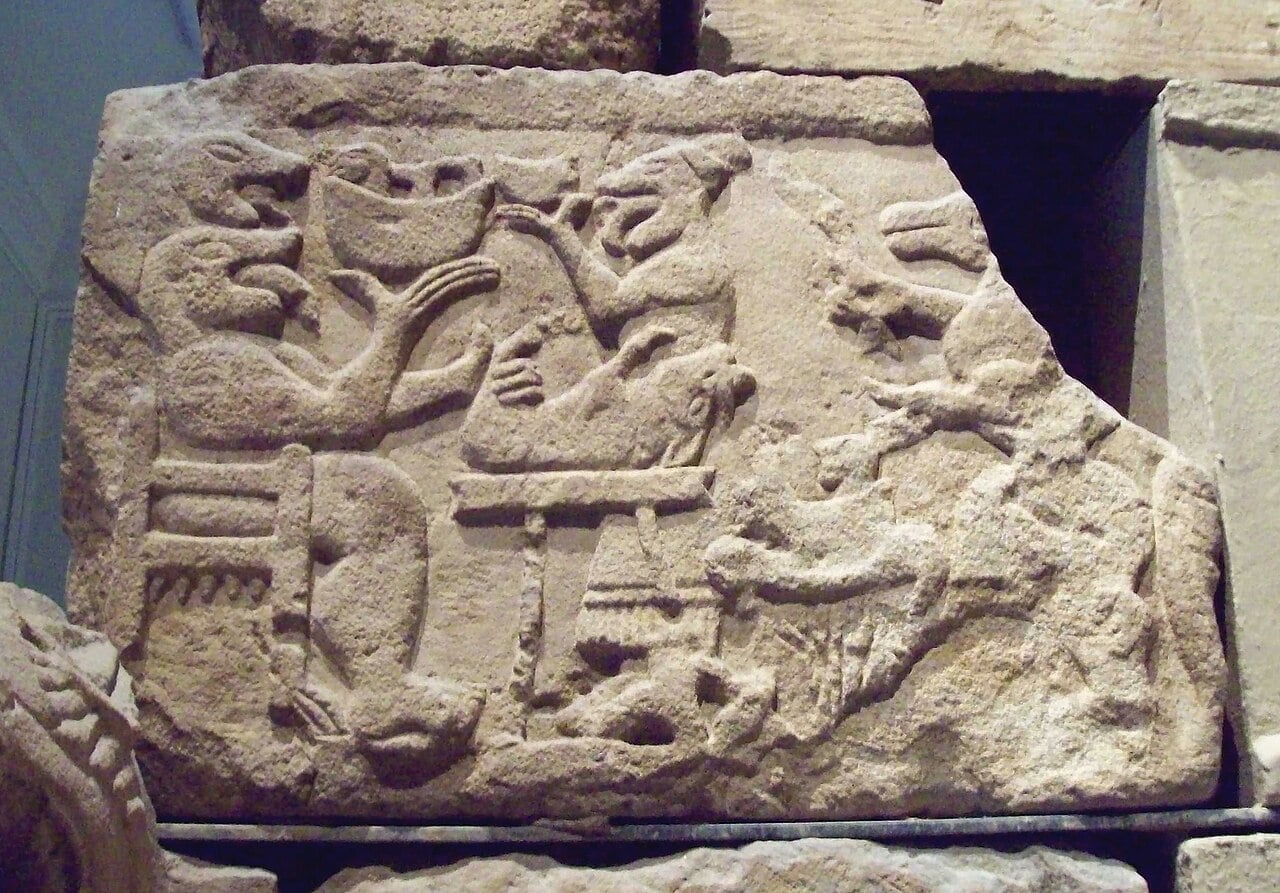 Iberian relief, showing Hittite influence