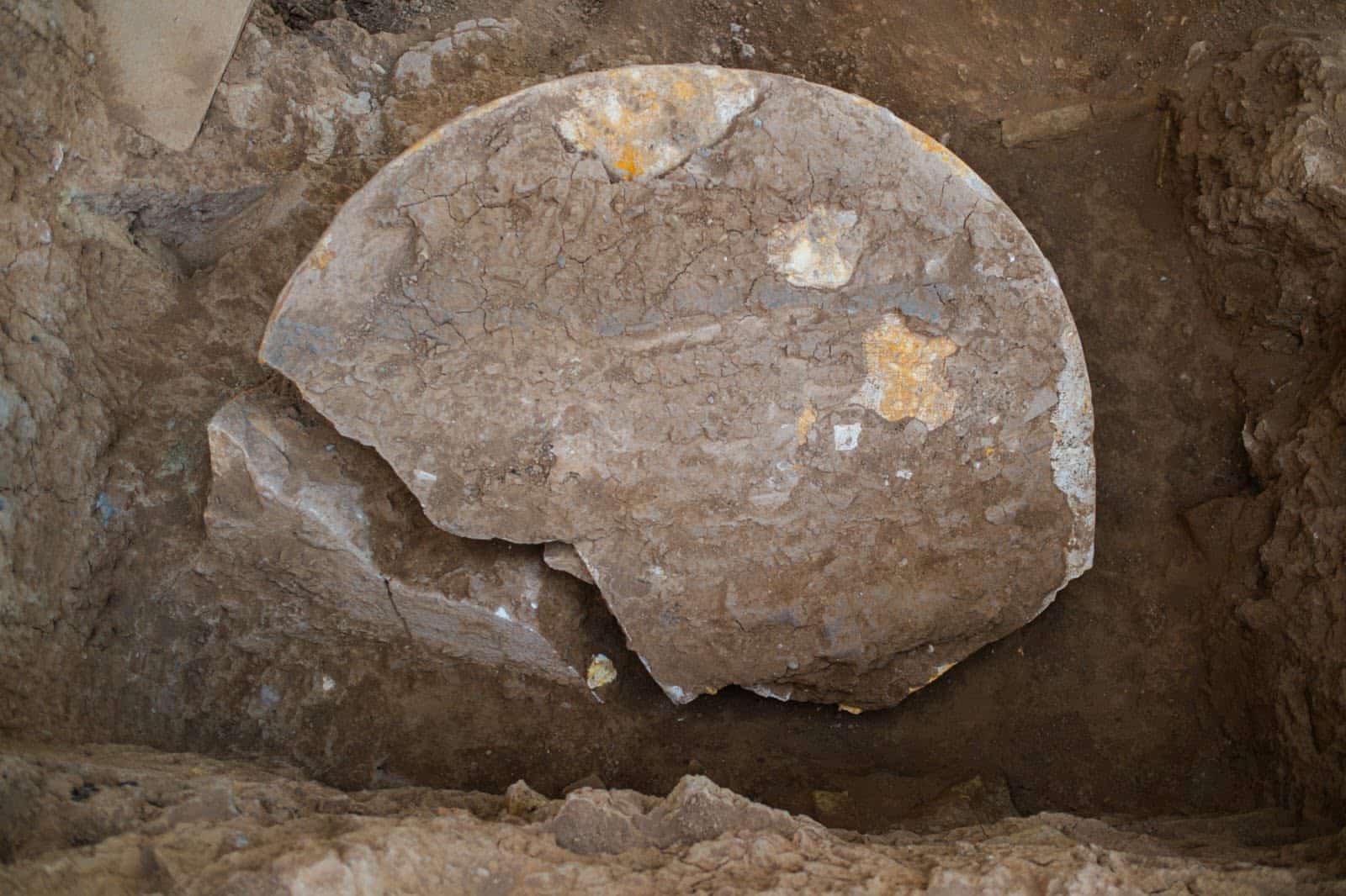 Iraq's Sun Gate has yielded a rare Assyrian stele