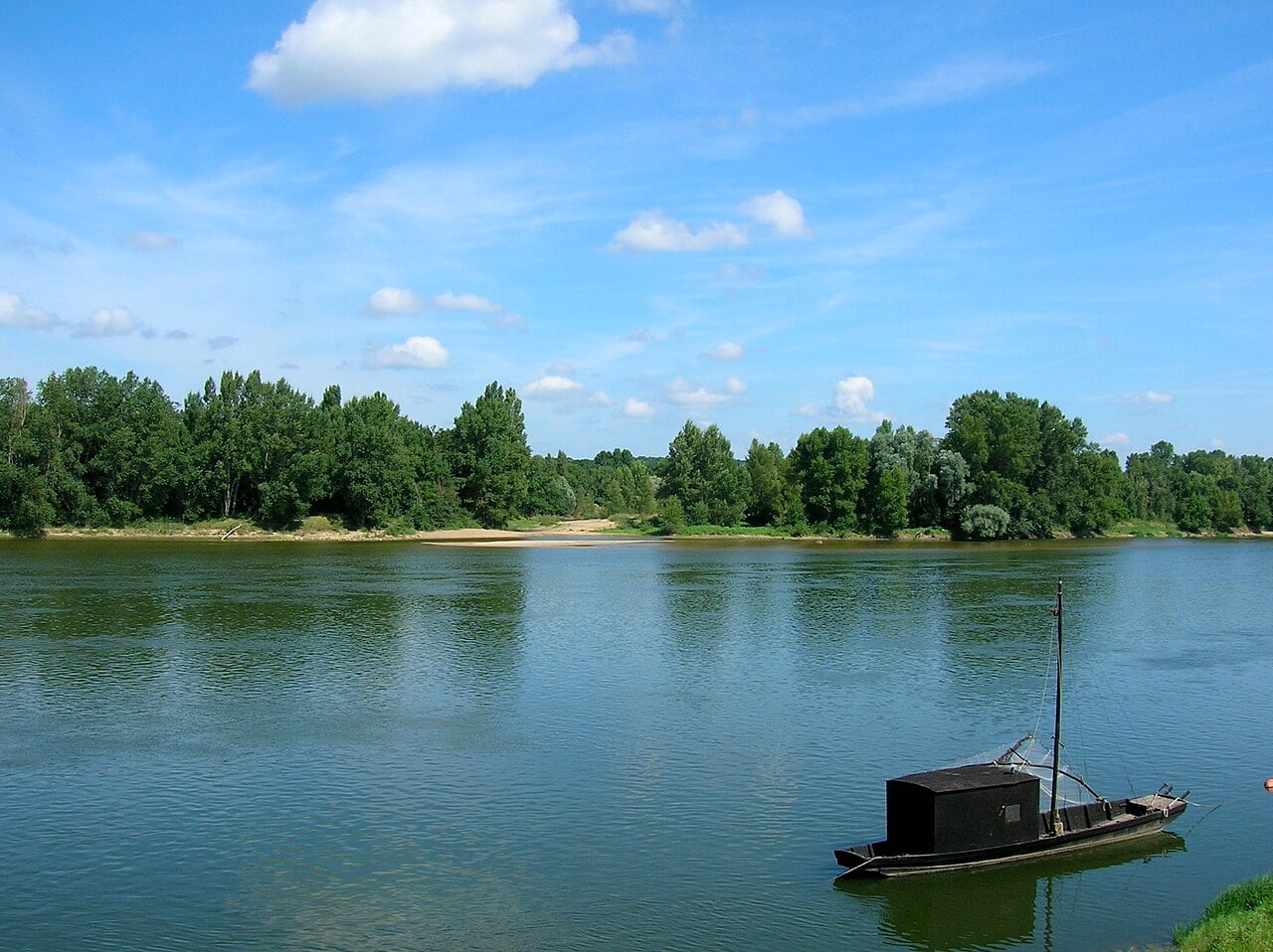 The Loire River, likely part of the Eridanos River of Greek mythology