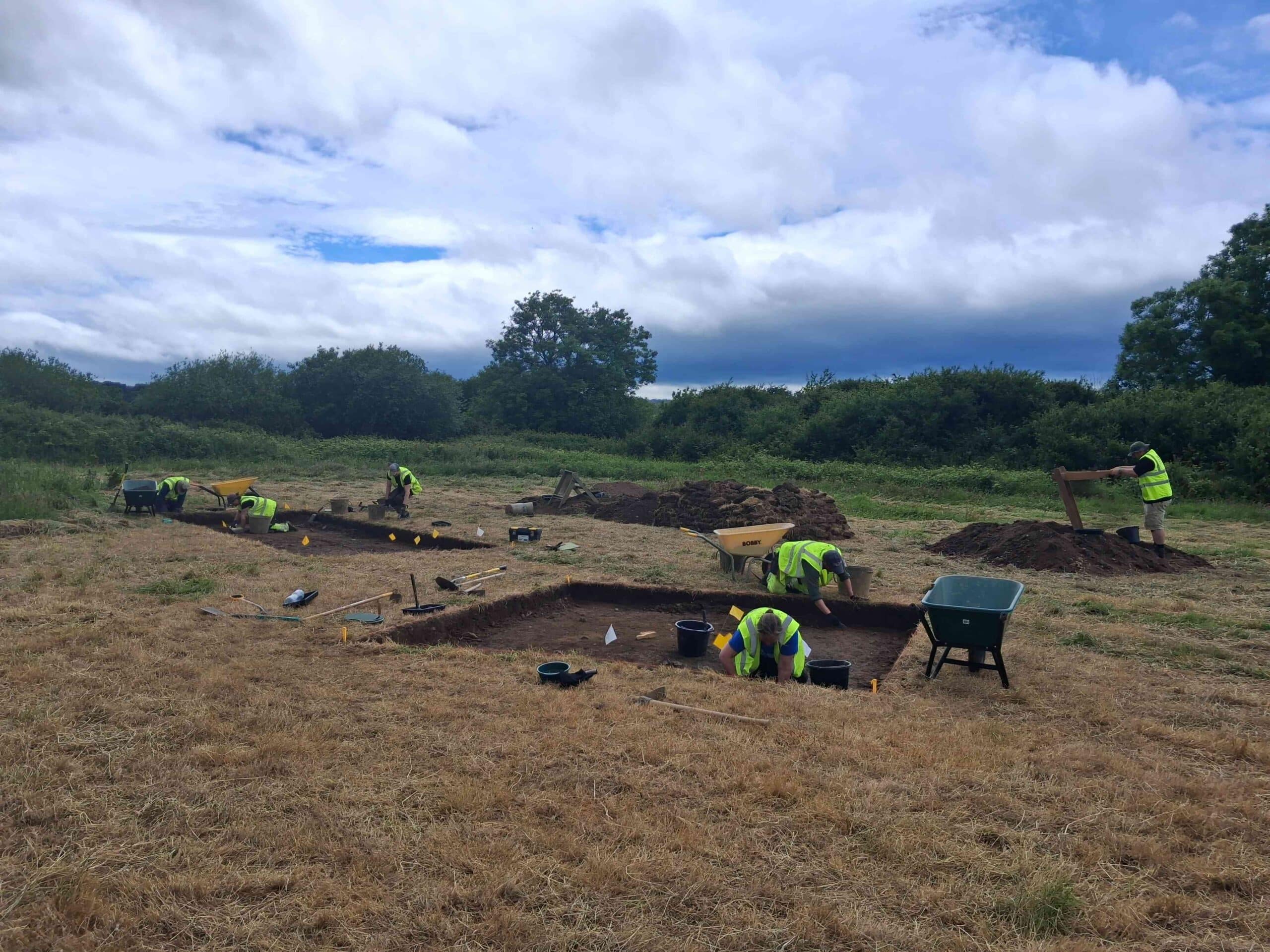 Norwegian and Irish archaeologists on the move in Woodstown