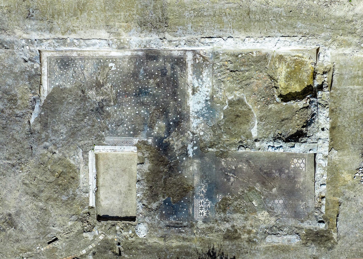 Remains of Roman villa found at Castel di Guido