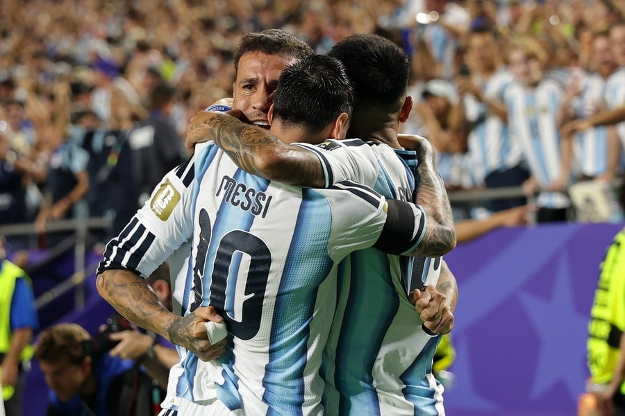 World cup finals set as Argentina wins Norway