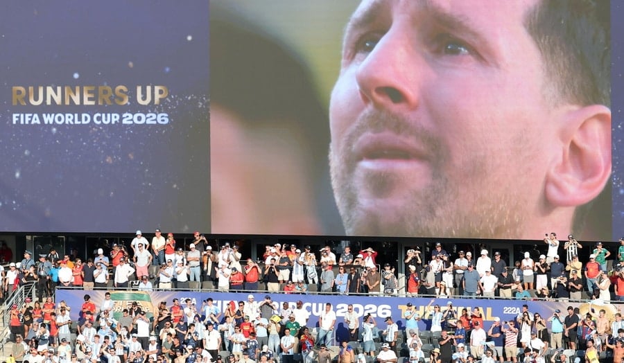 Lionell Messi in tears after World Cup Final 2026