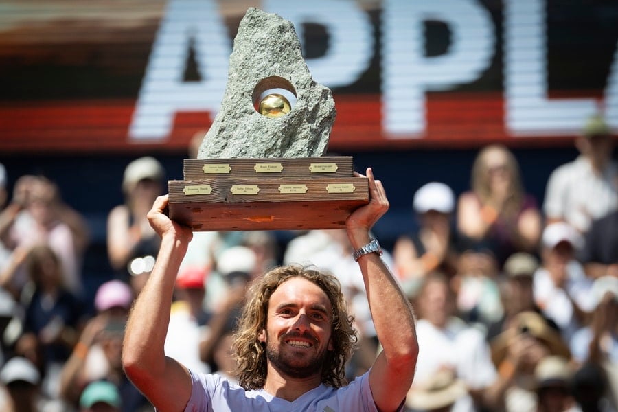 Stefanos Tsitsipas wins Swiss Open Gstaad 2026 tennis tournament
