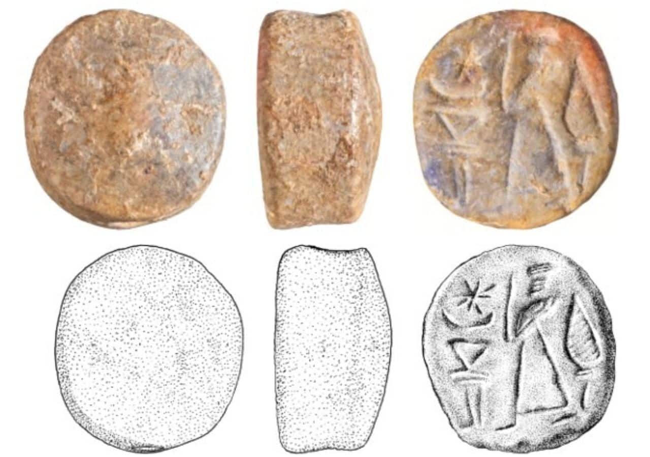 ‘Assyro-Levantine’ stamp seal from Yavne