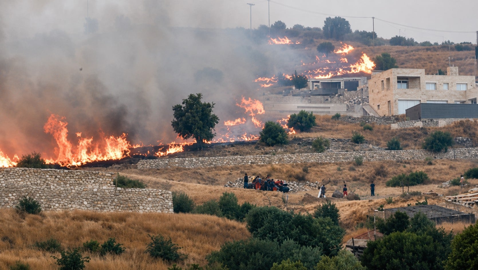 Greece wildfires