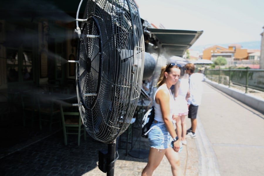 Greece heatwave 2026