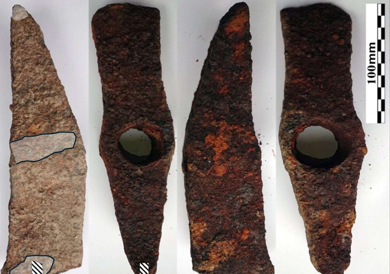 Kyzhylzartas Axe-Adze from all sides