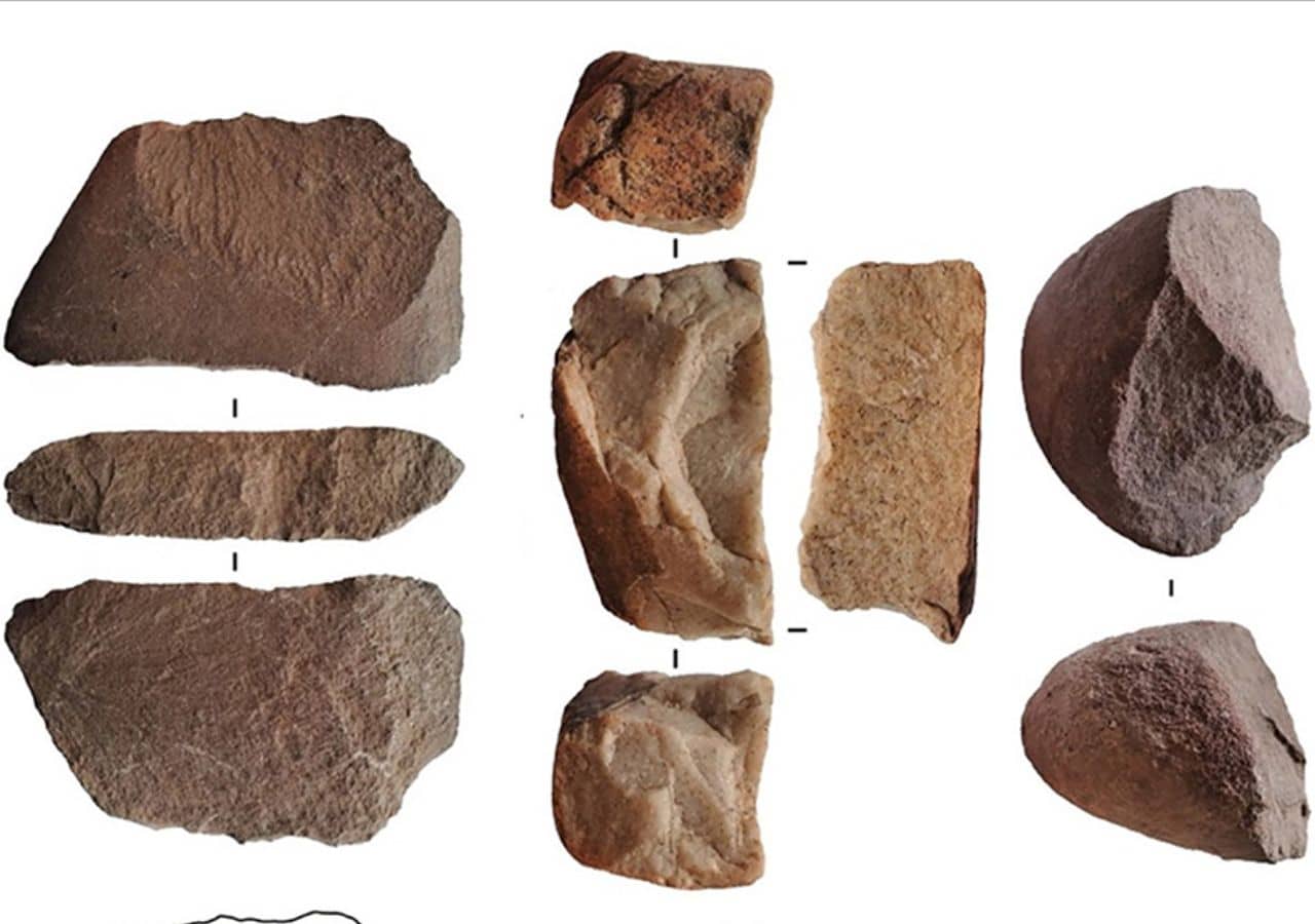 Lower Palaeolithic lithics in Esfarayen Plain