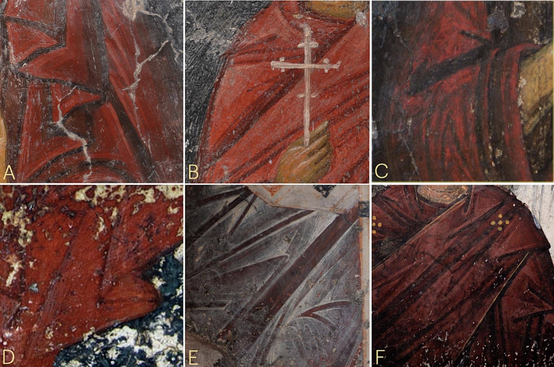 Study Reveals How Byzantine Painters Created the Vivid Red Murals of Crete