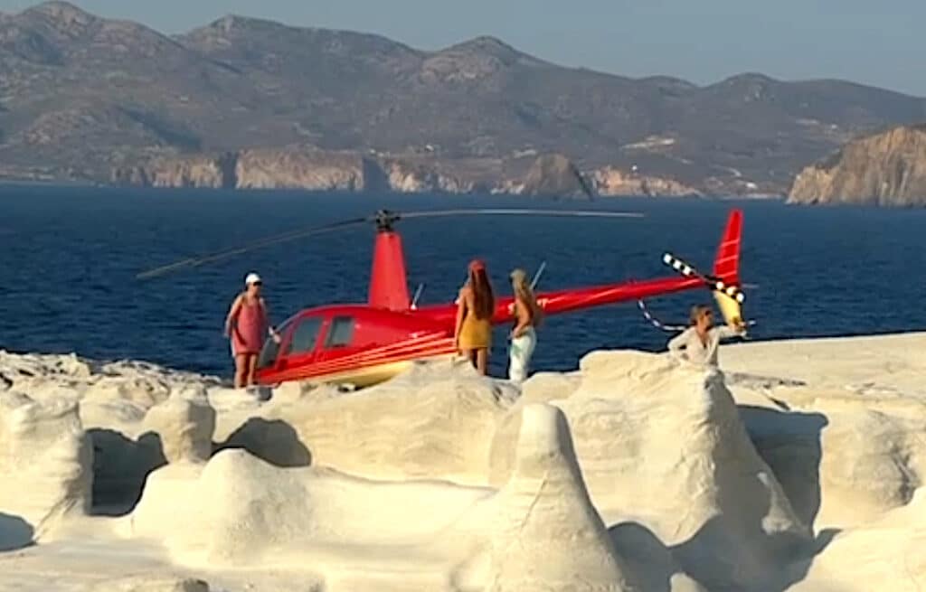 Sarakiniko helicopter