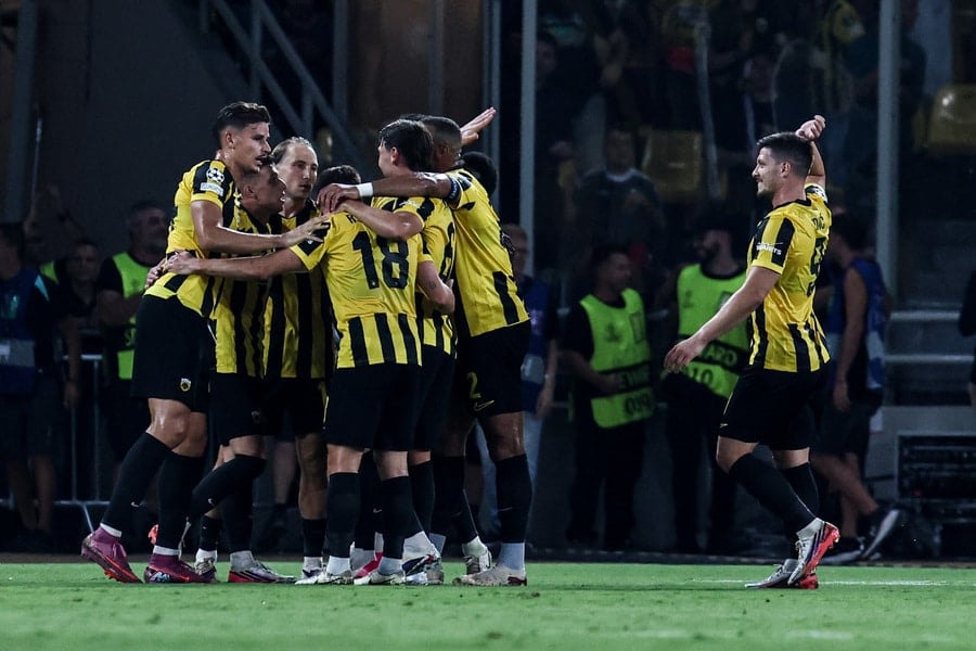 AEK Athens secured a place in the 2026/27 UEFA Champions League league phase with a 4-0 home victory over Levski Sofia.