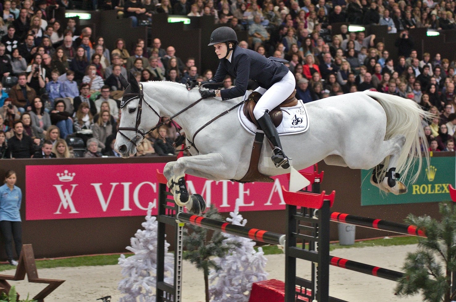 Athina Onassis and AD Camille compete at CHI Genève 2013