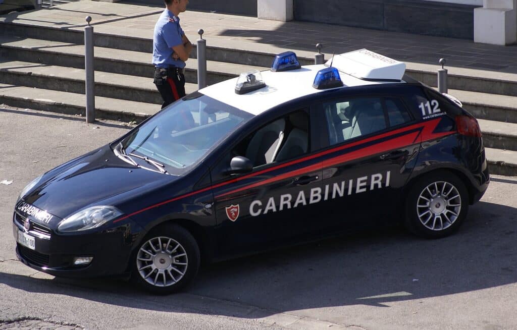 Italian police carabinieri