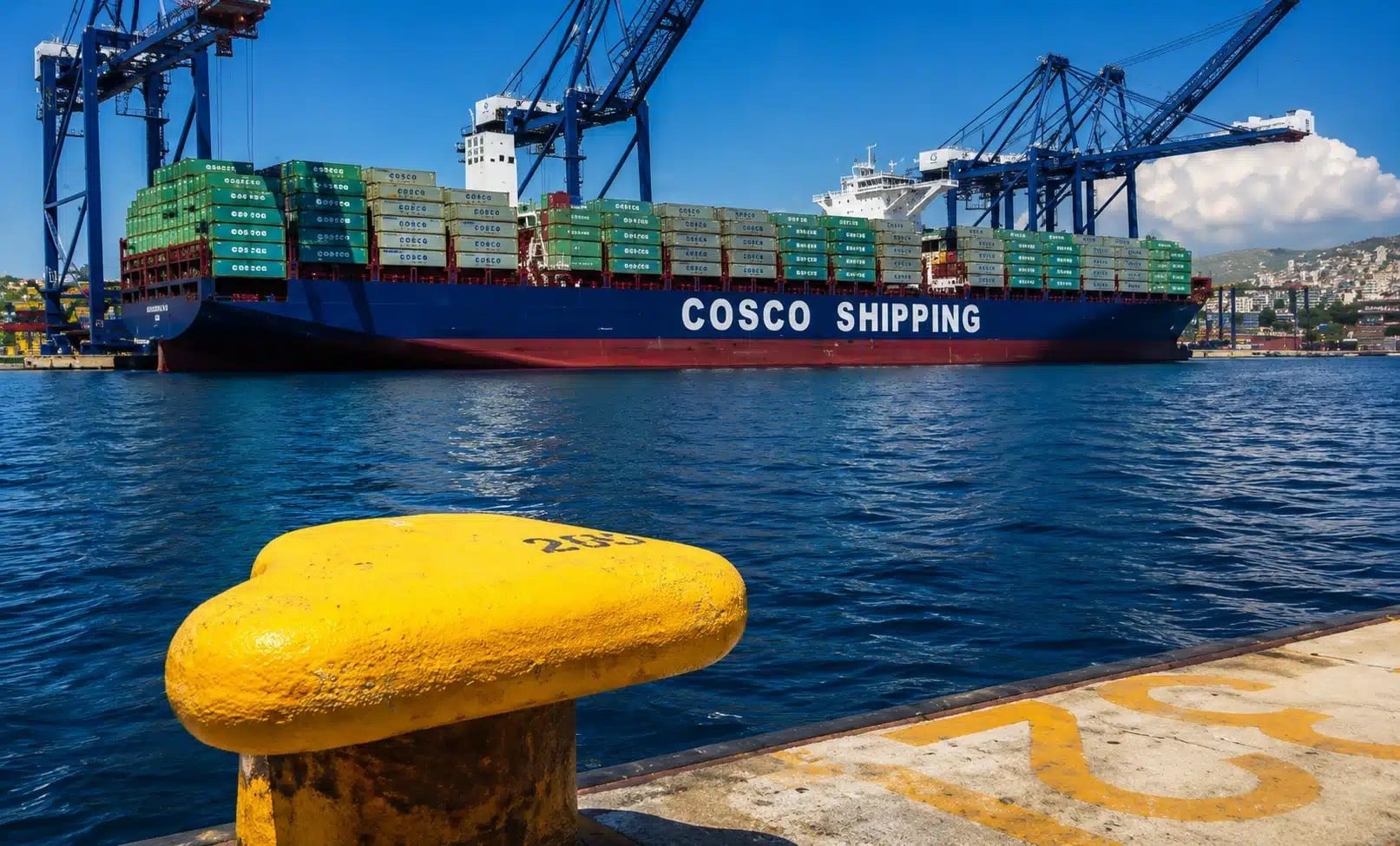 For COSCO, Piraeus became one of the most visible examples of Chinese investment in European infrastructure. Credit: A.P. / Greek Reporter