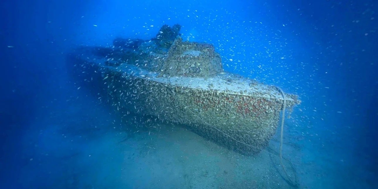 WWII German Torpedo Boat Greece