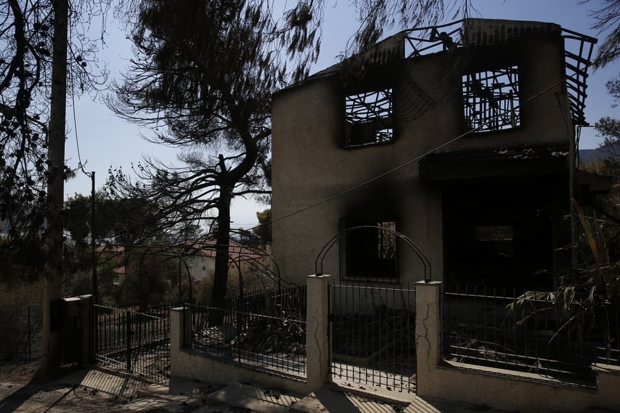 Greece wildfire investigation