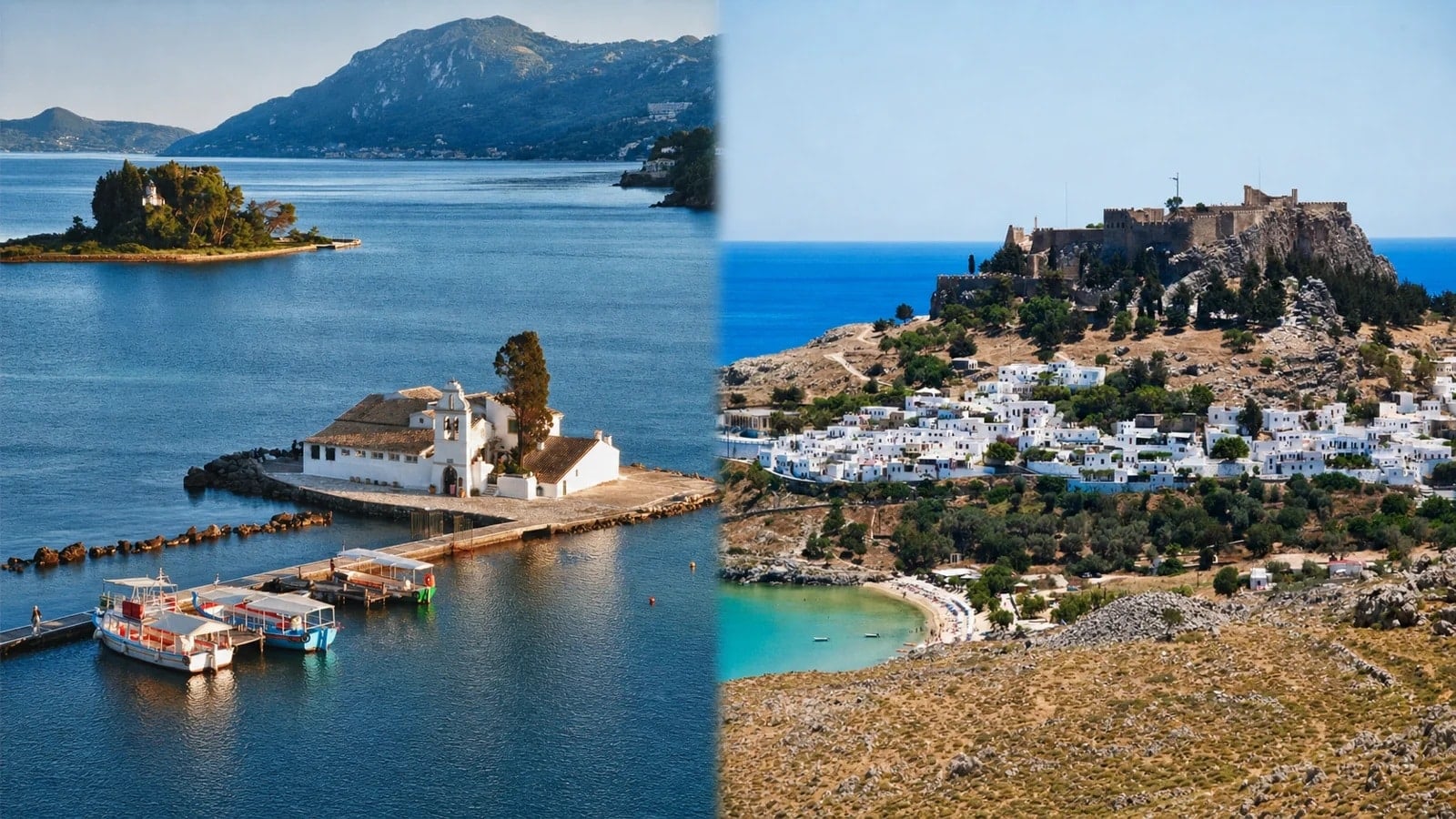 Corfu Rhodes