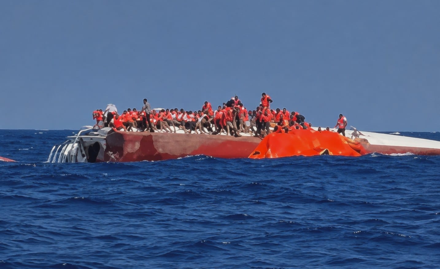 A ferry travelling from Kyrenia capsized off the coast of Turkish-occupied northern Cyprus leading to the death of eight people while 17 passengers are missing.