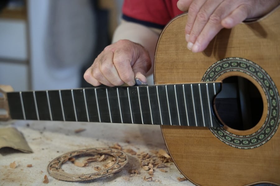 Hand-made classical guitars Greece