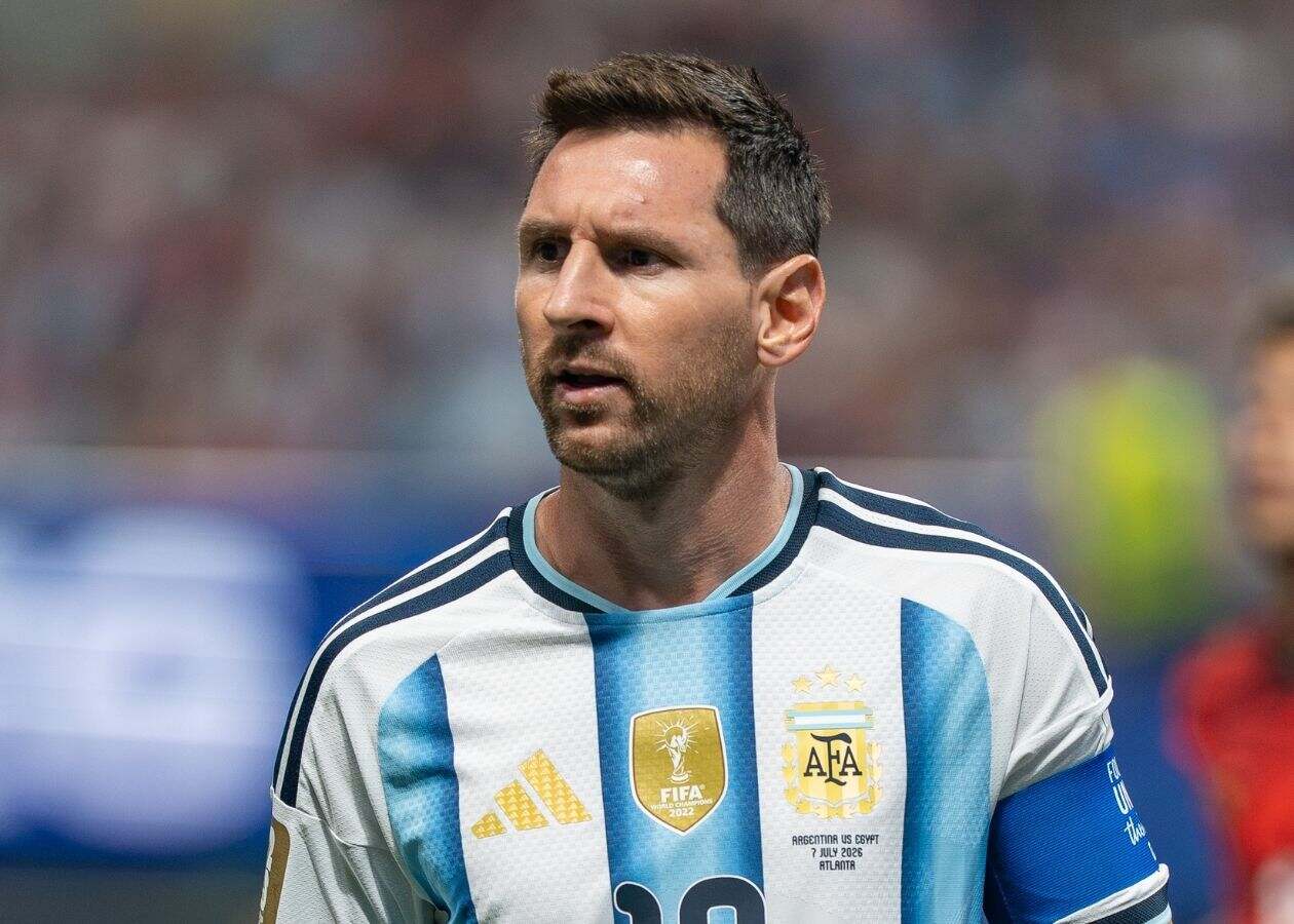 Lionel Messi during Argentina v Egypt at the 2026 FIFA World Cup