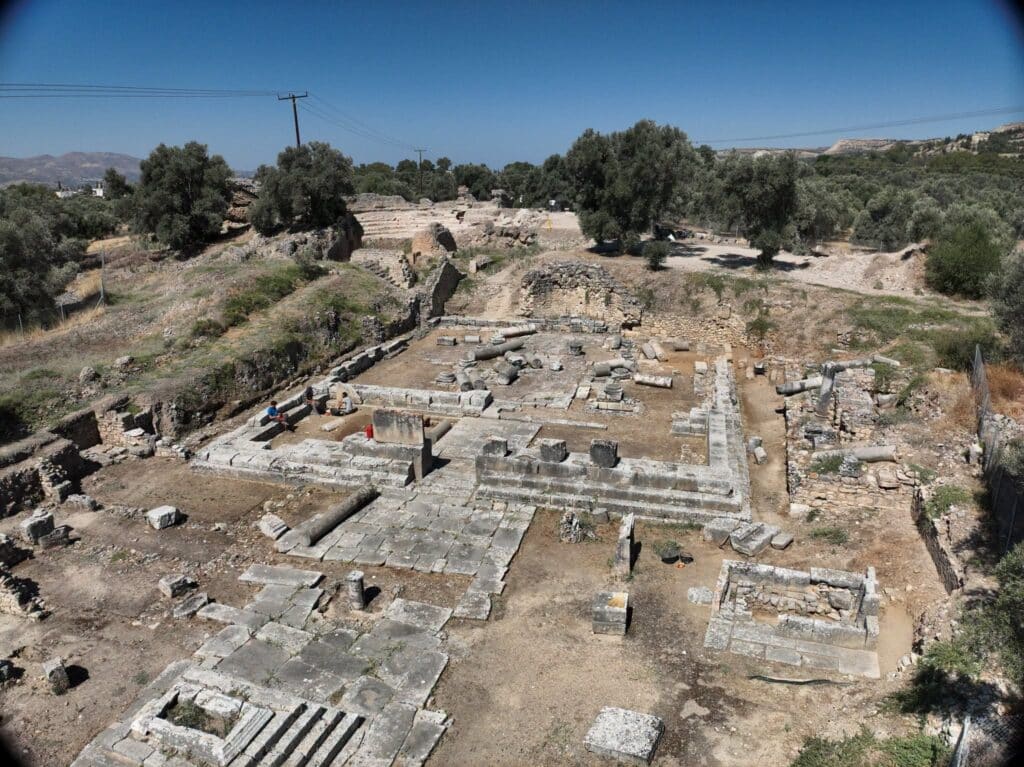 buried mice Gortyn Crete Apollo sanctuary