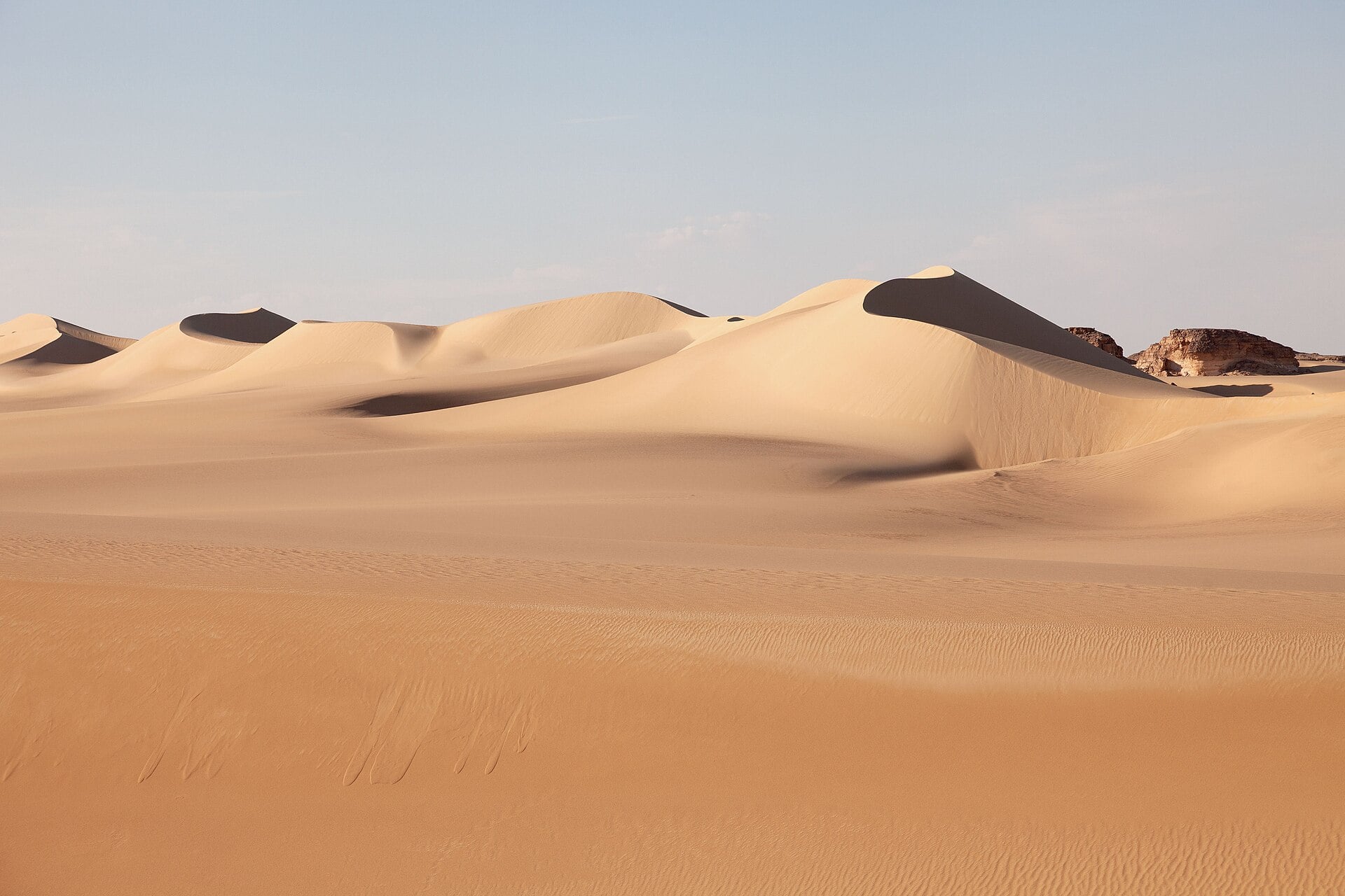 Sand dune, Egypt