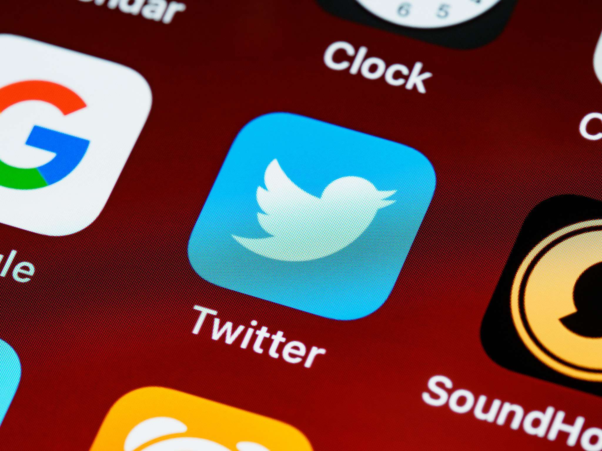 The Twitter App on a smartphone from 2020