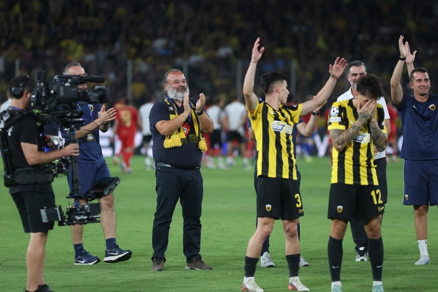 AEK Athens returned to Champions League action at their home stadium in Nea Filadelfia.