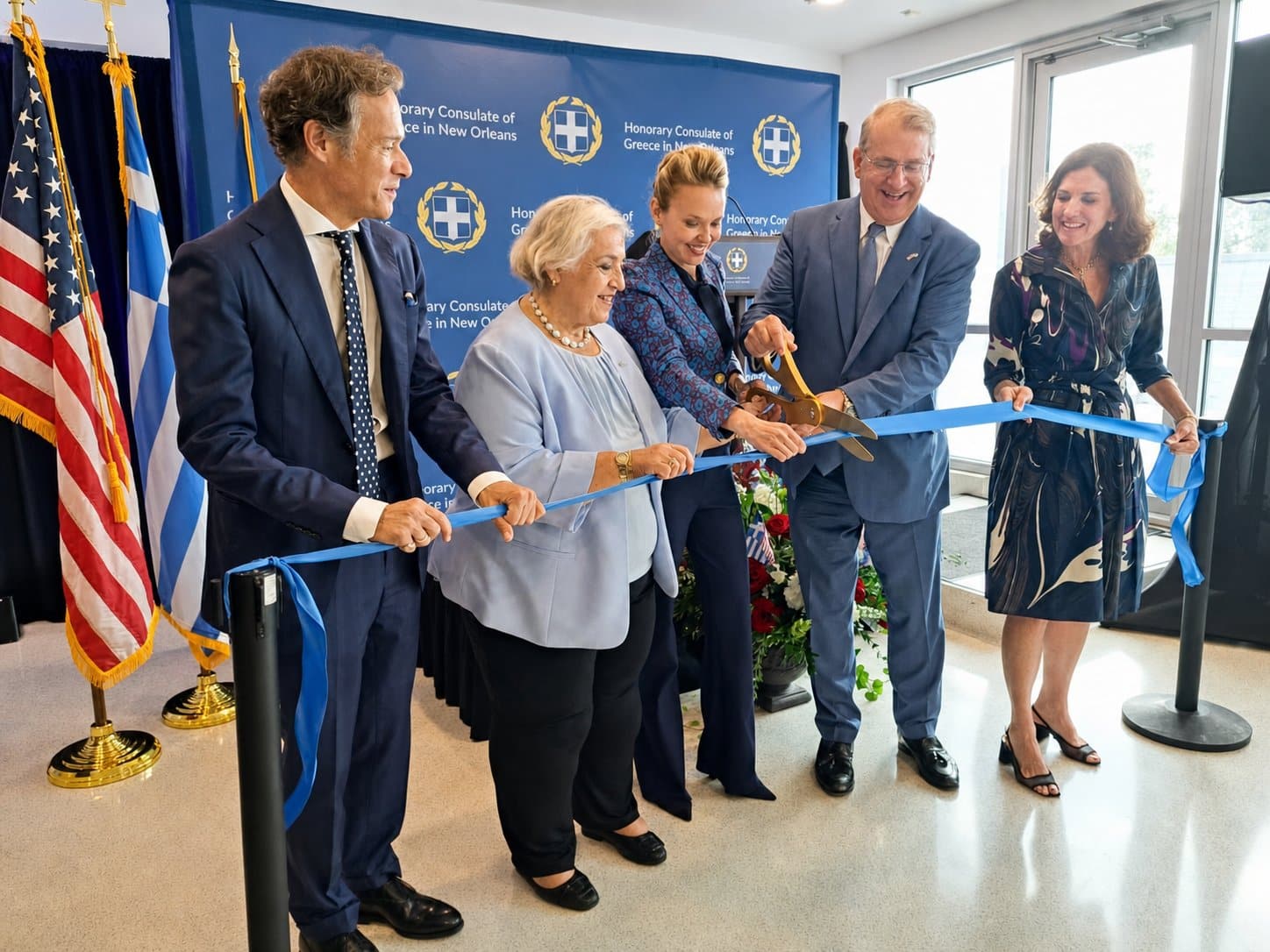 Greece has restored its honorary consular presence in New Orleans, Louisiana.