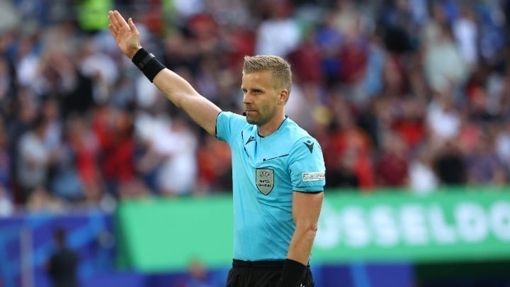 Glenn Nyberg the Swedish football referee.
