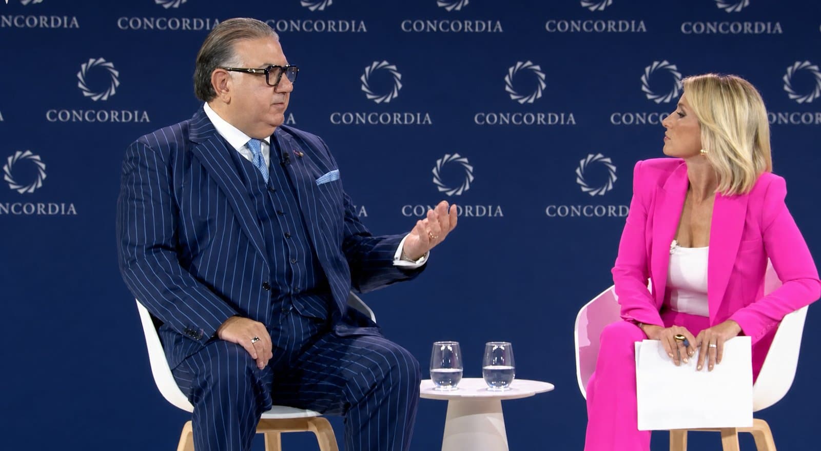 Calamos CEO John Koudounis advocates diversified, risk-managed portfolios amid geopolitical uncertainty and inflation concerns. Credit: Concordia