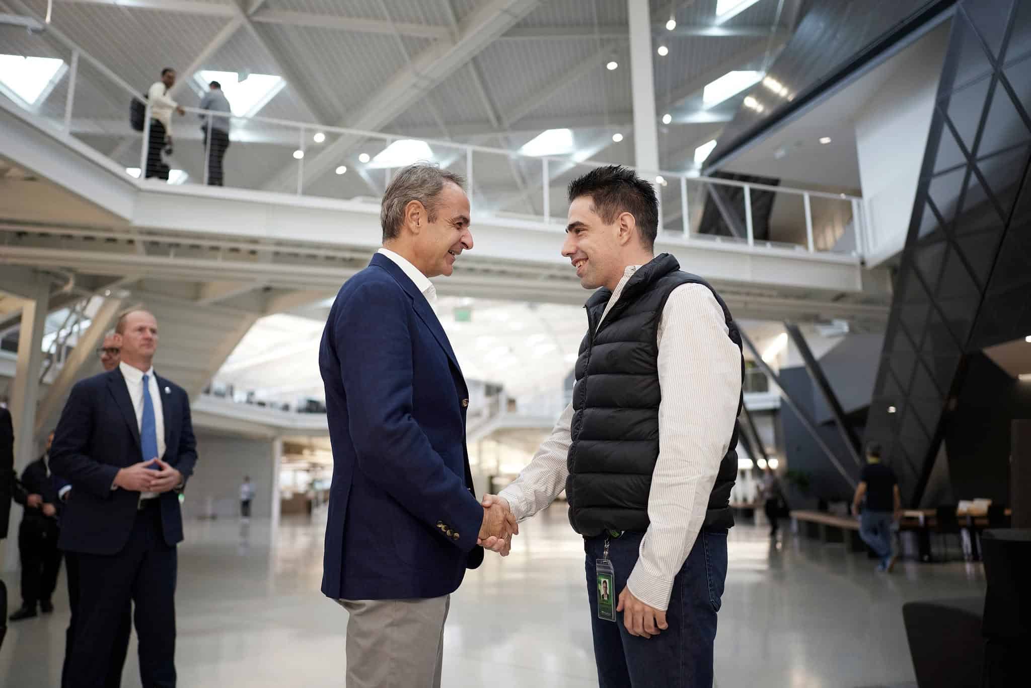 NVIDIA’s California headquarters was among the stops on the Greek prime minister’s technology-focused visit.