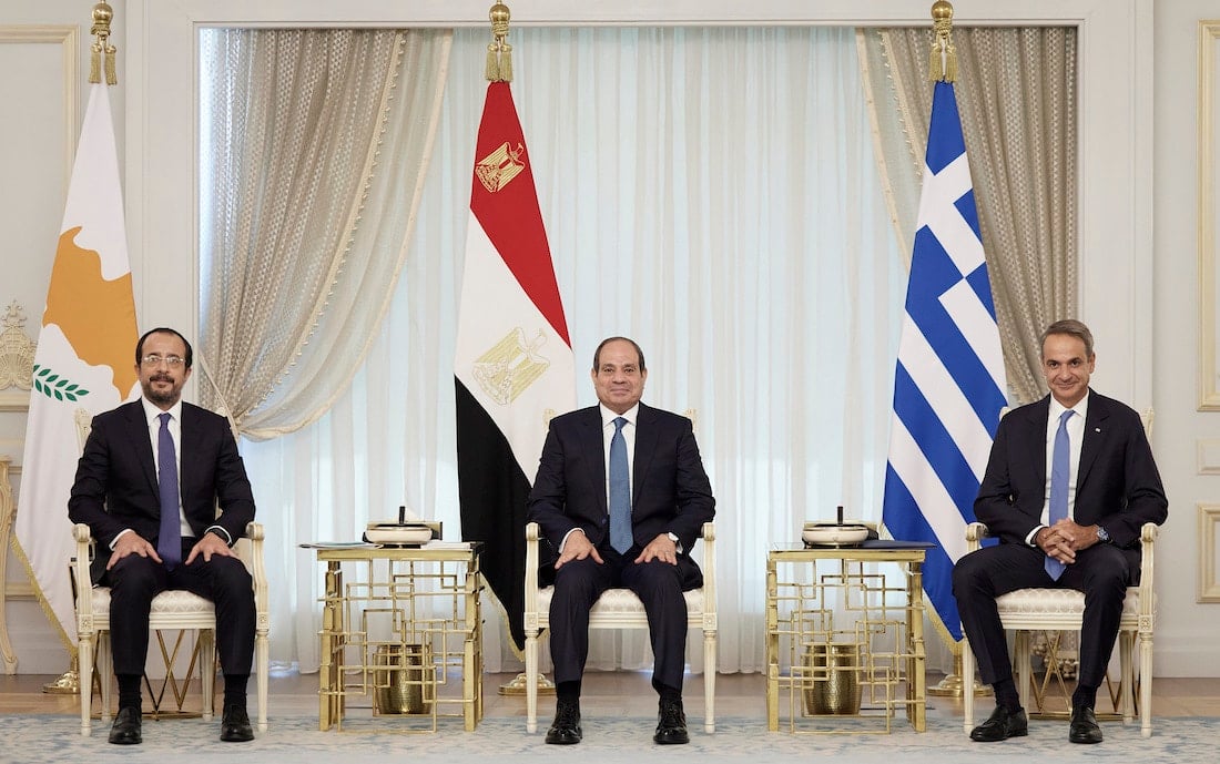 Trilateral Summit Greece Cyprus Egypt