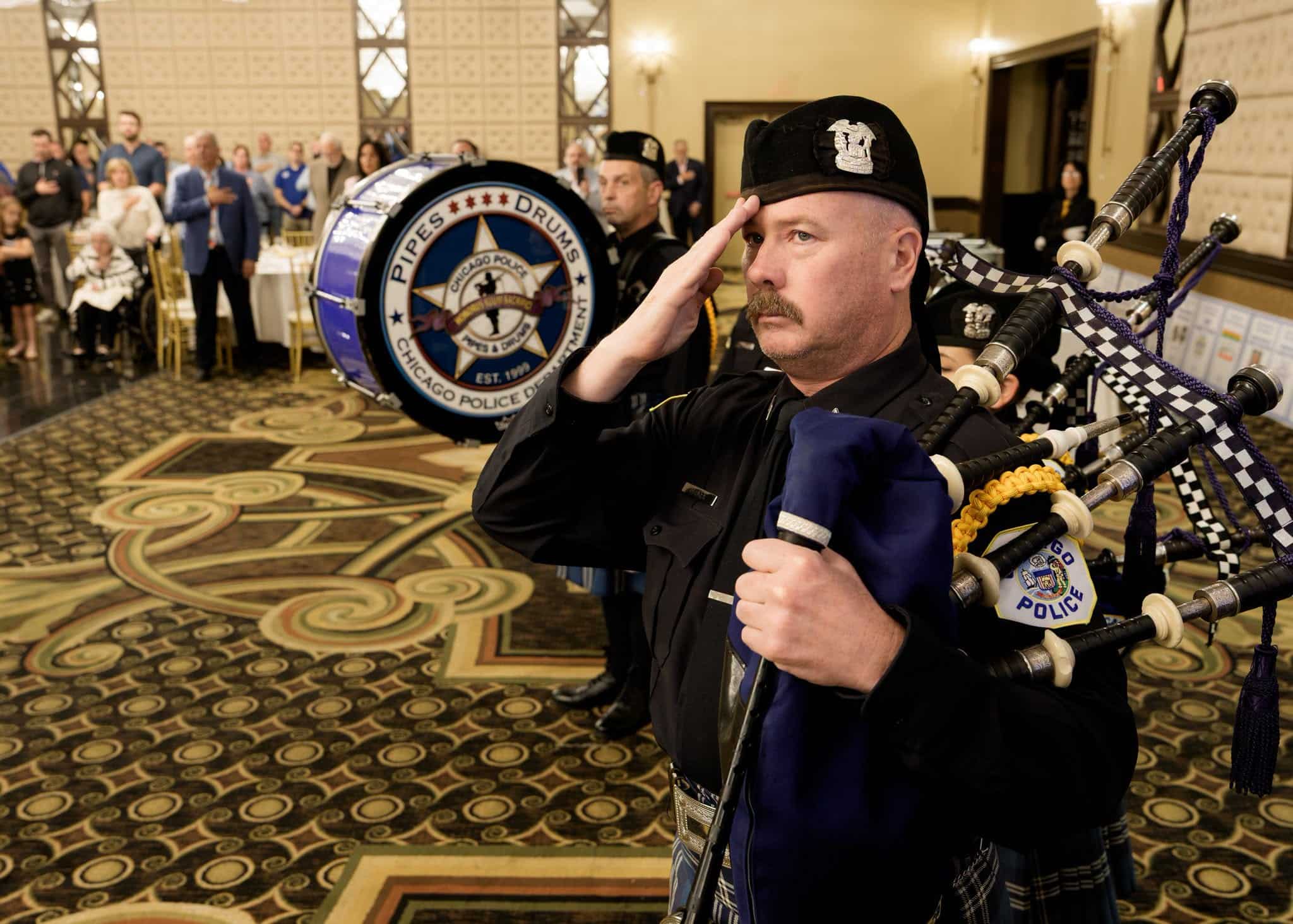 The Greek American and police community pay tribute to fallen Officer John G. Bartholomew.