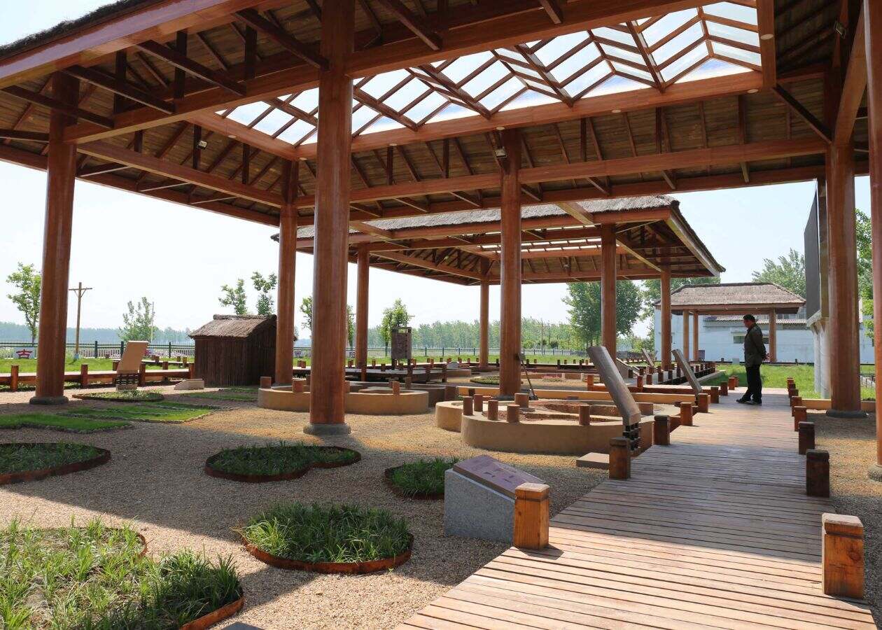 Jiahu archaeological site in Henan province