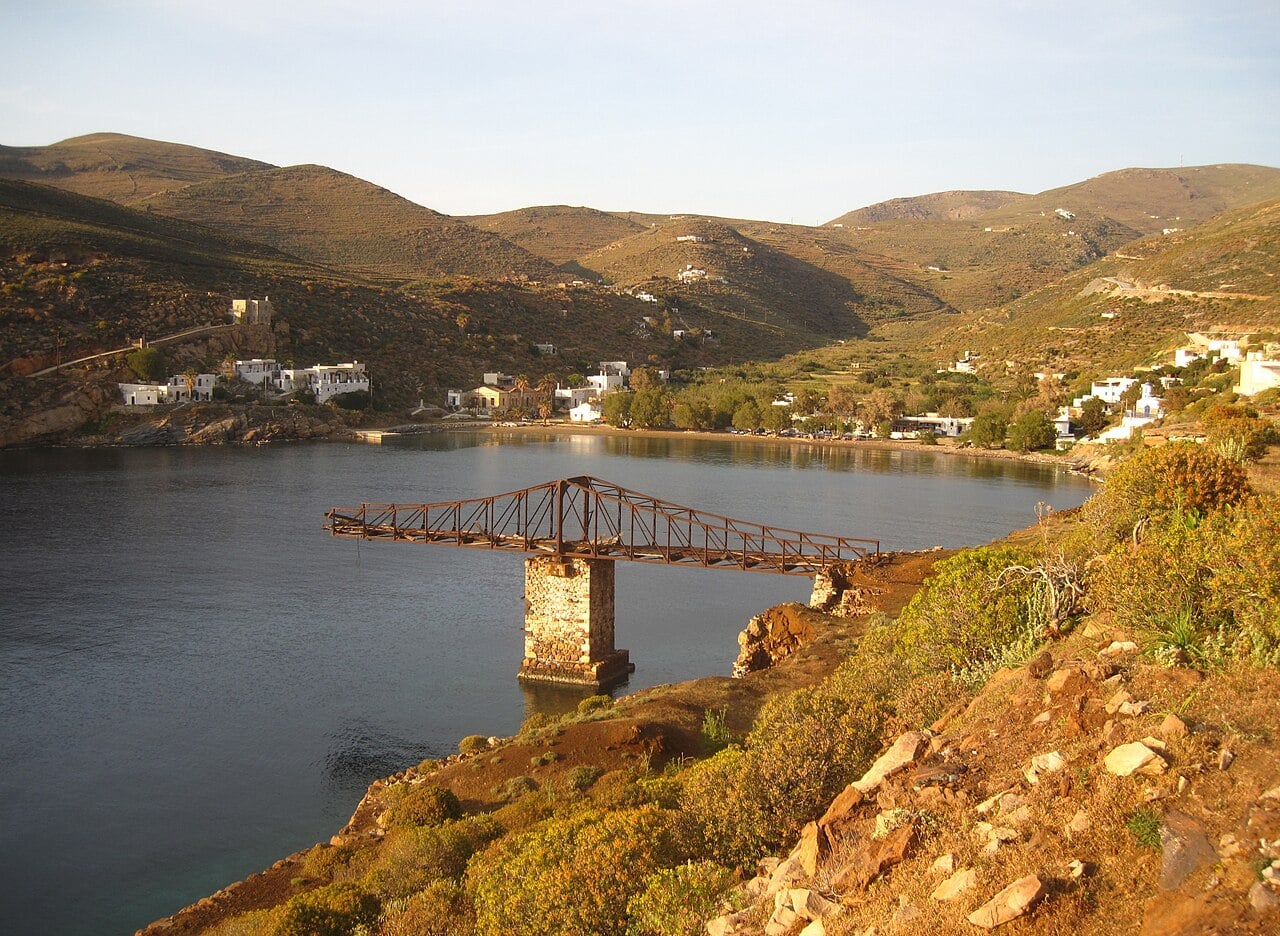 Mega Livadi, southwest side of Serifos, Greece