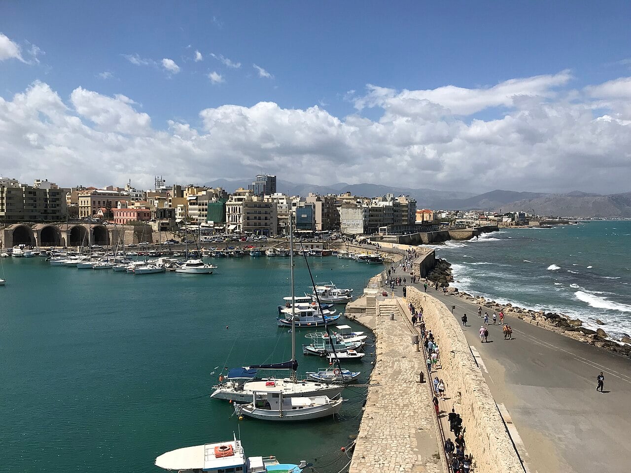 Port of Heraklion, Crete, Greece