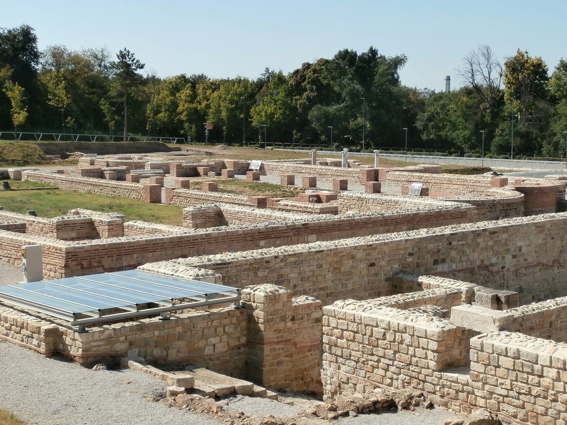 The Roman legionary fortress of Novae in Bulgaria