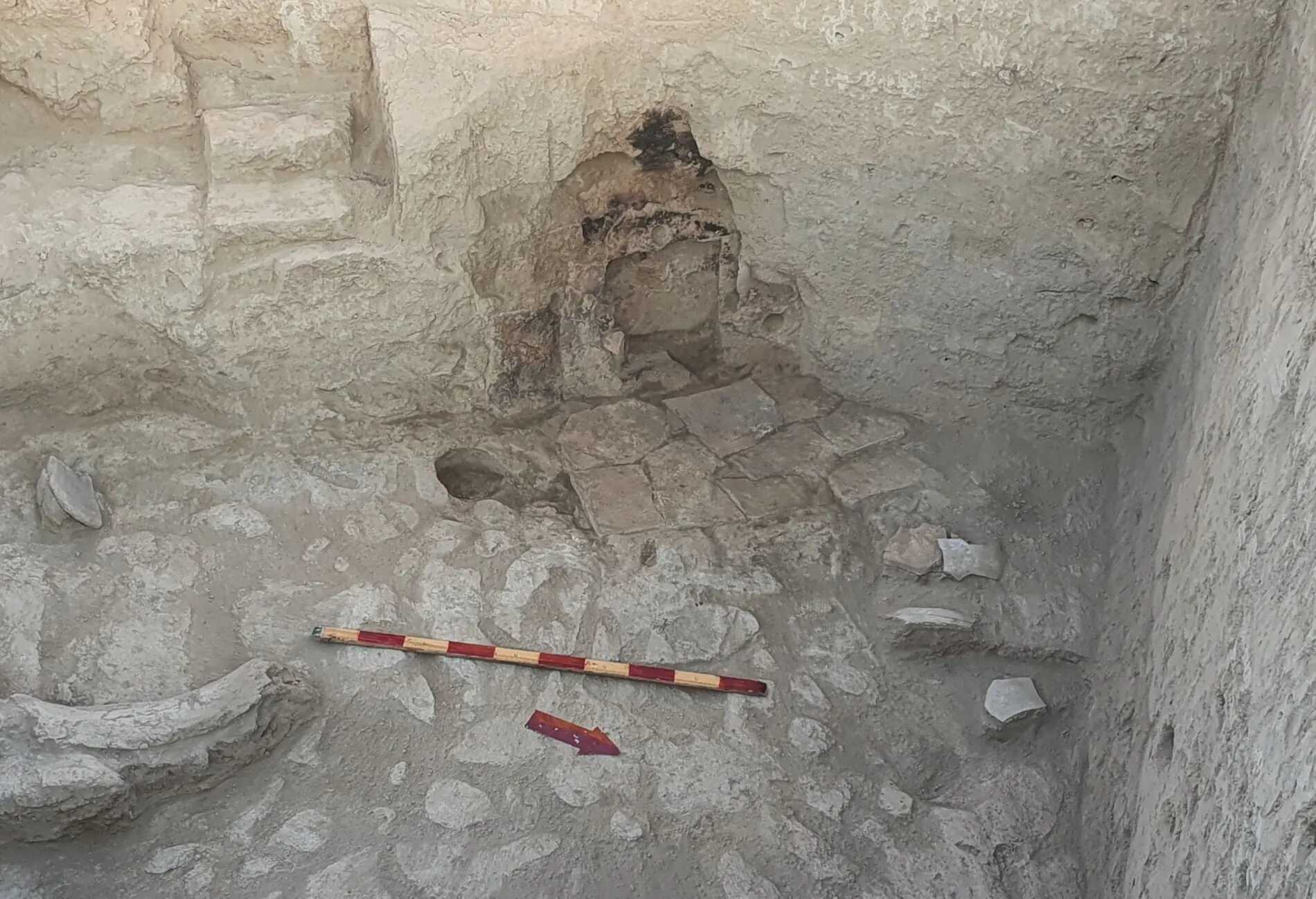The Zoroastrian altar of fire found in Uzbekistan
