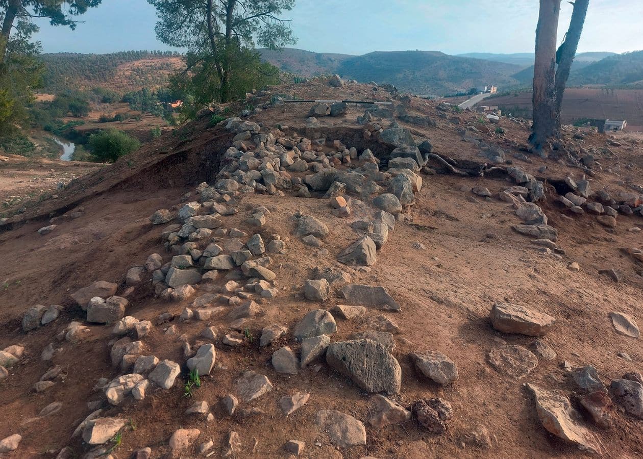 Trench 3 at Oued Beht, Morocco